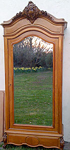 french antique rococo style armoire